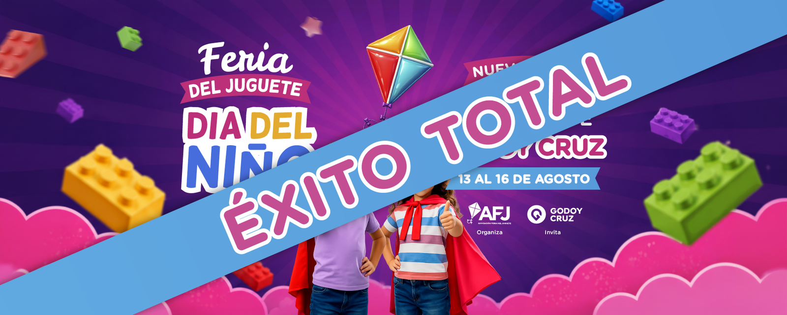 Feria del Juguete 2026 en Parque San Vicente, Godoy Cruz
